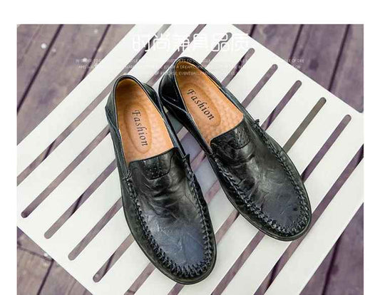 Trendy Men's Leather Loafers