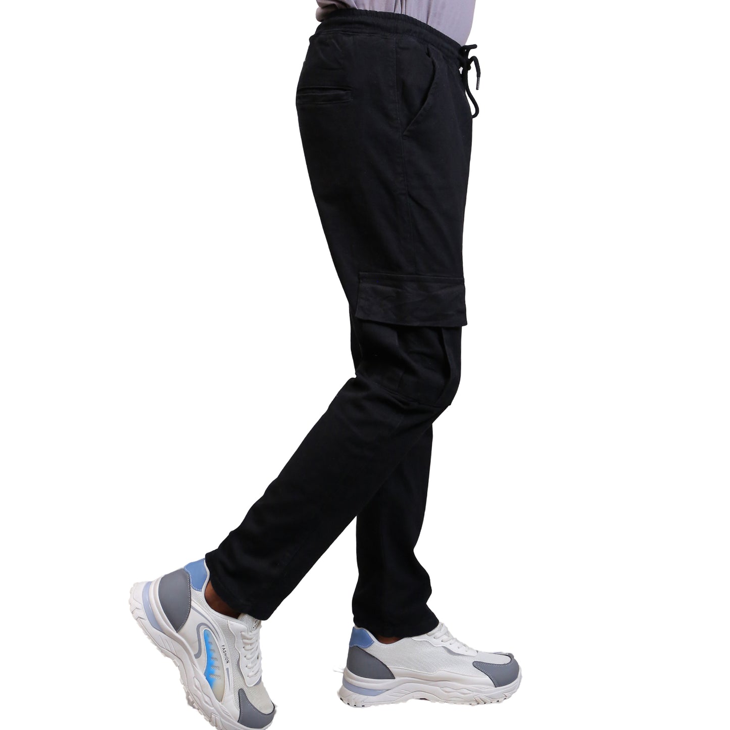 Black Cargo Pants STMTC-025