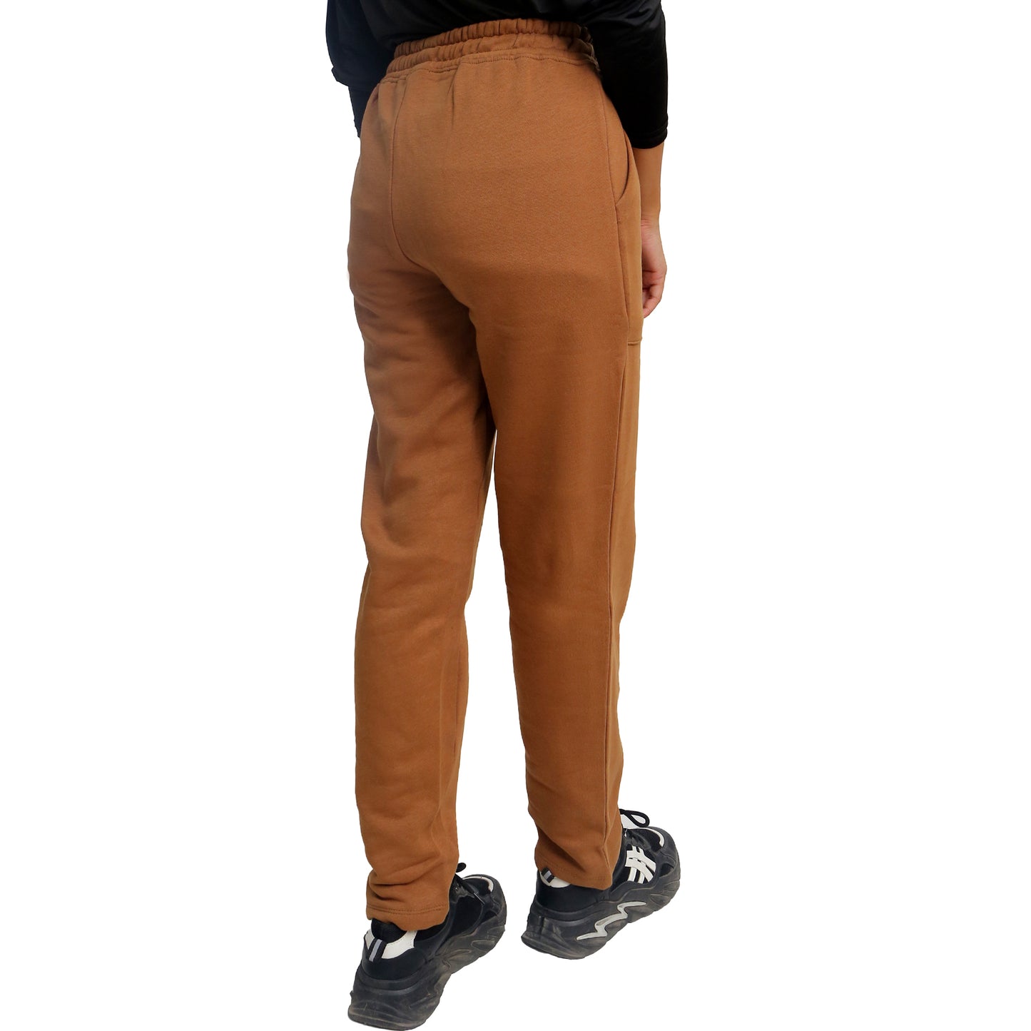 Brown Drawstring Pants STW-033T