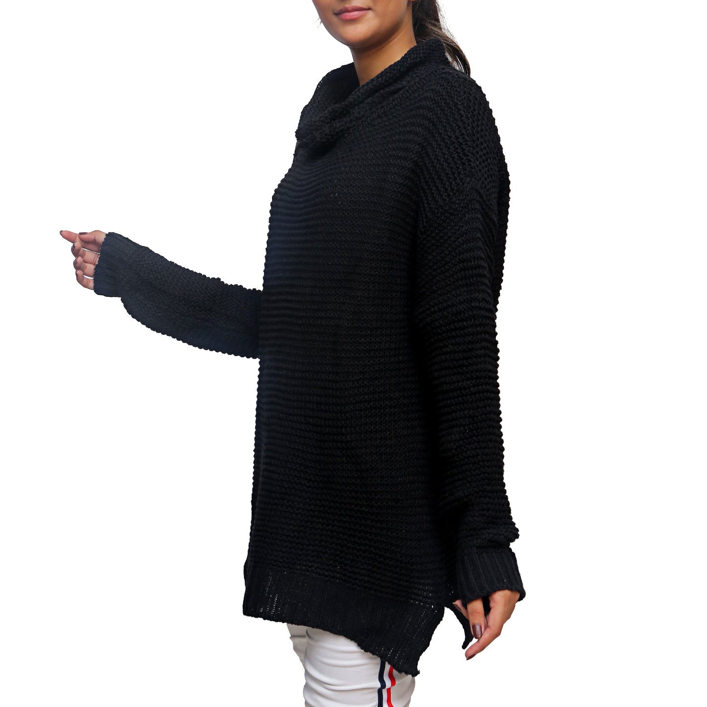 Chunky Knit Pullover STW-2075