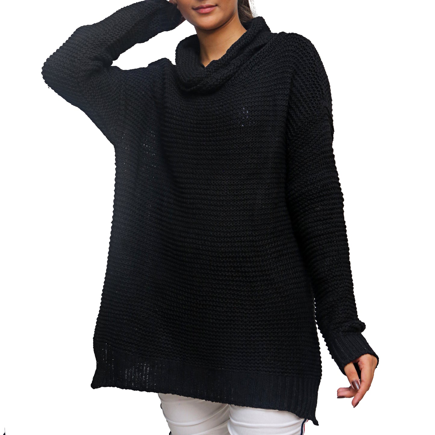 Chunky Knit Pullover STW-2075