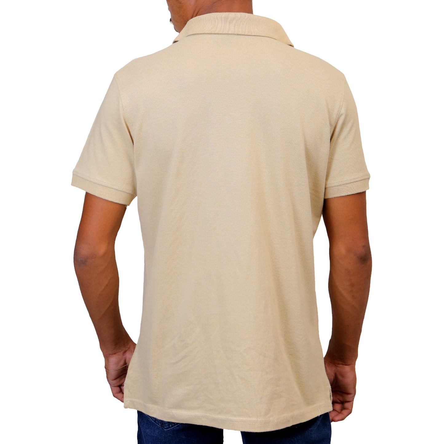 Dapper Beige Polo STM-083