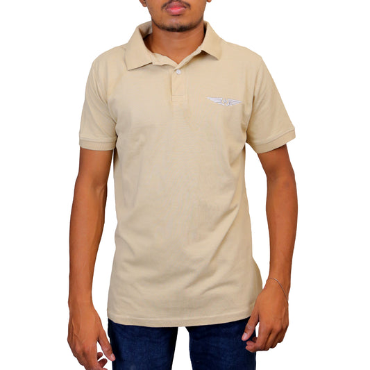 Dapper Beige Polo STM-083