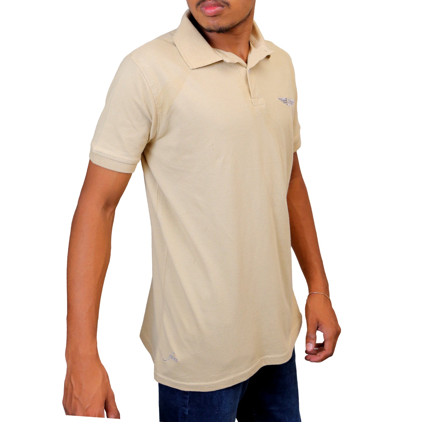 Dapper Beige Polo STM-083