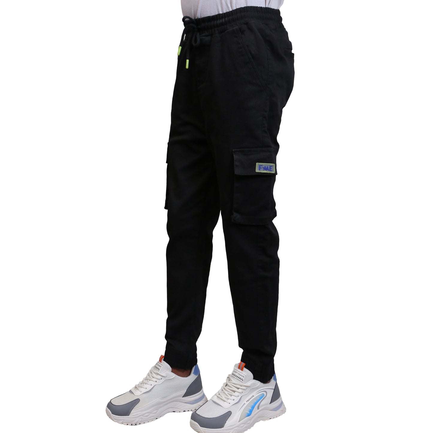 Cozy Denim Cargo Joggers STMDTC-029