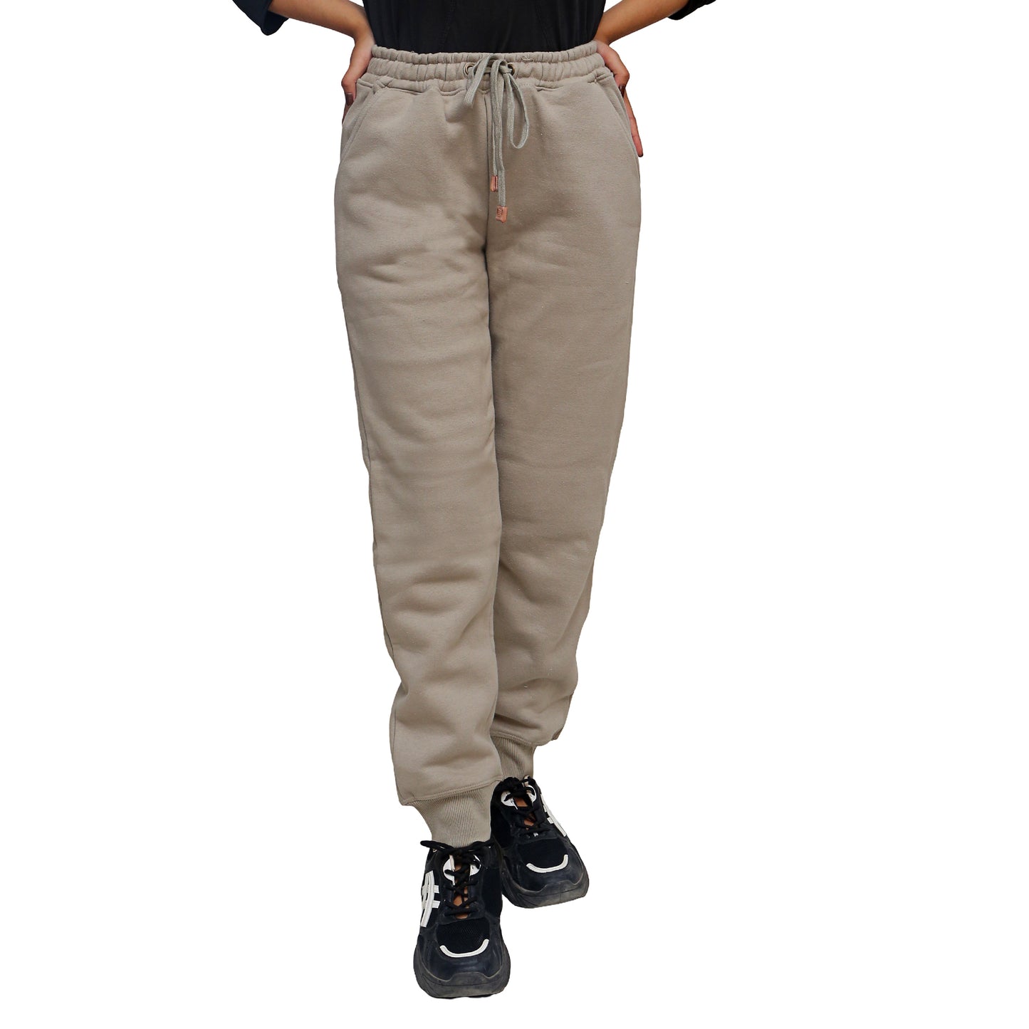 Essential Beige Sweatpants STW-058T