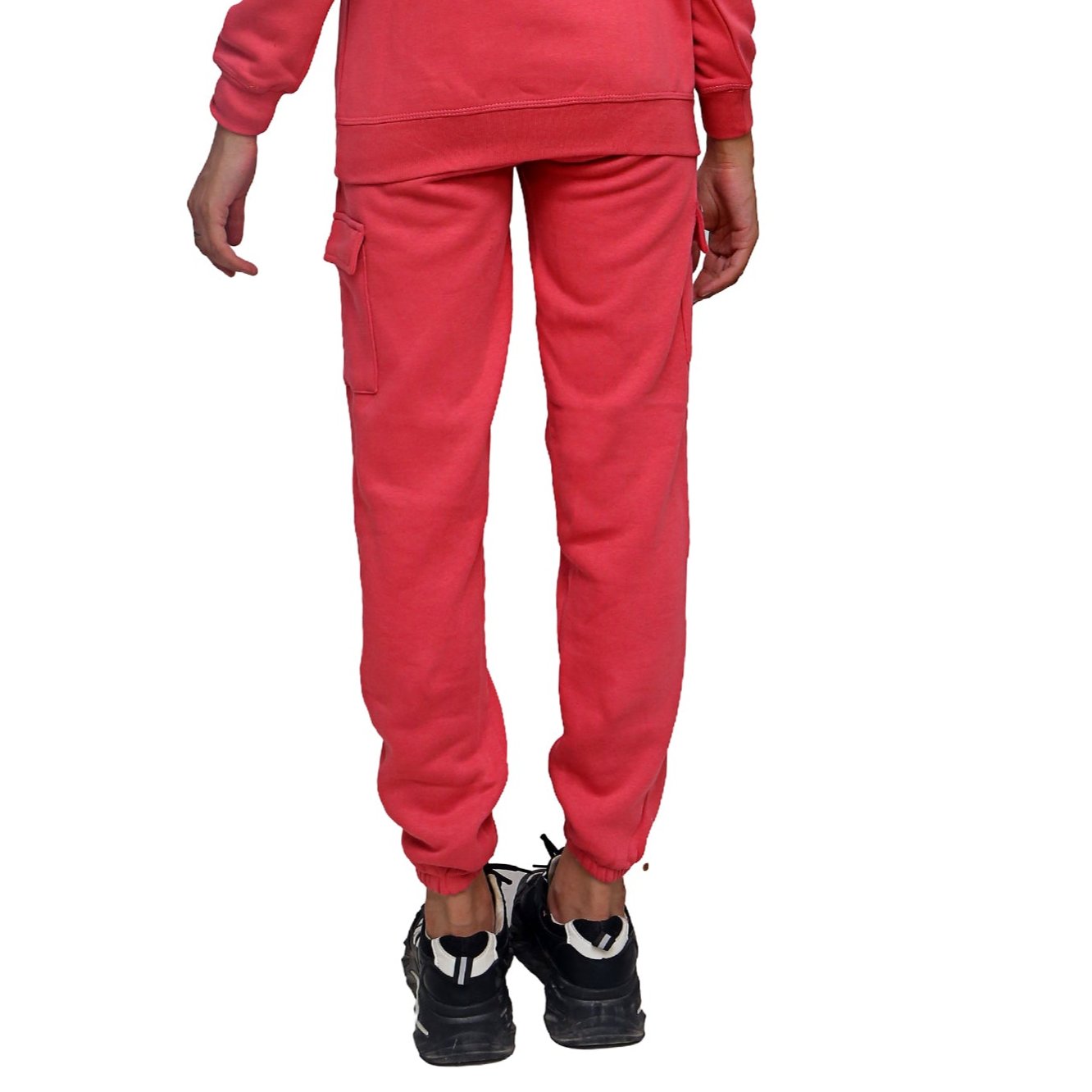 Rose Red Cargo Pants STW-3005