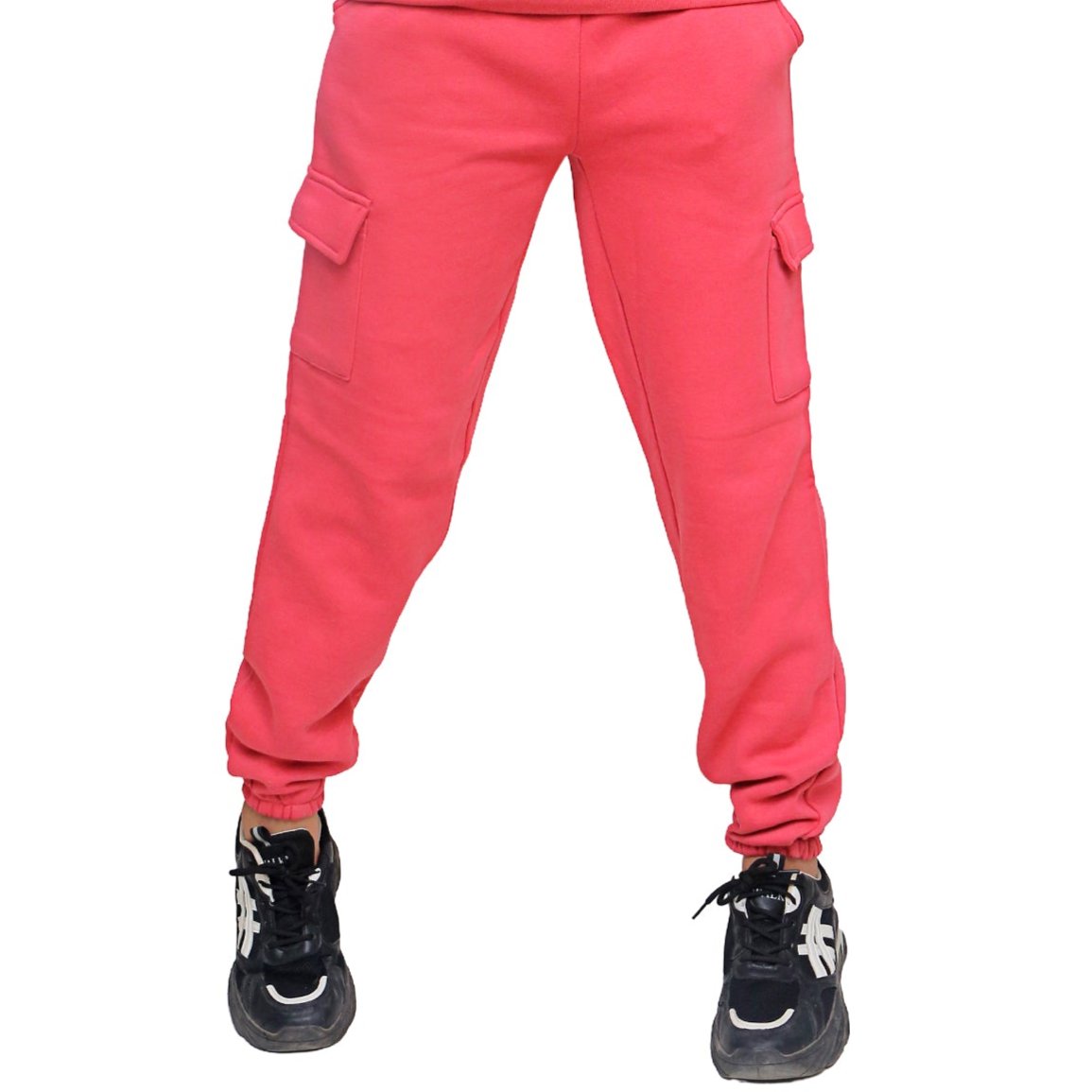 Rose Red Cargo Pants STW-3005