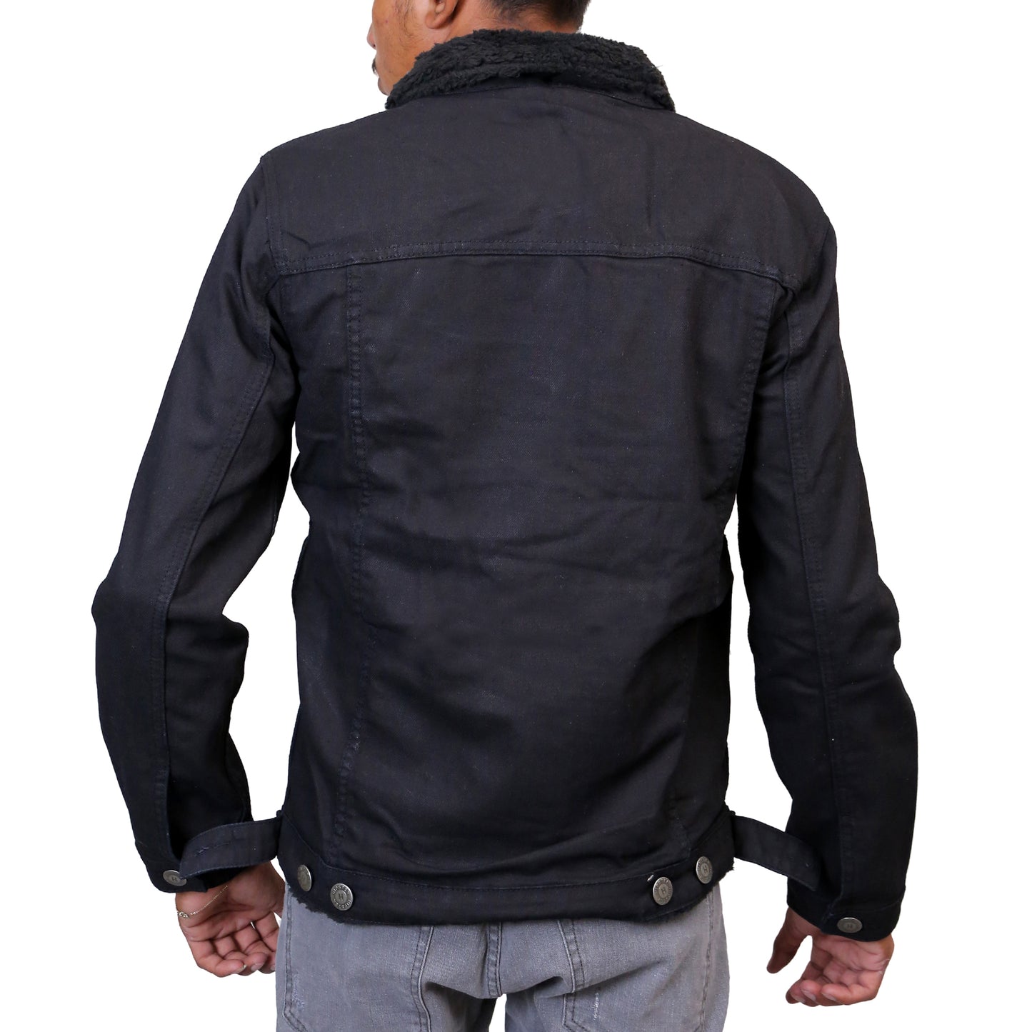 Denim Trucker with Sherpa STMD-3018