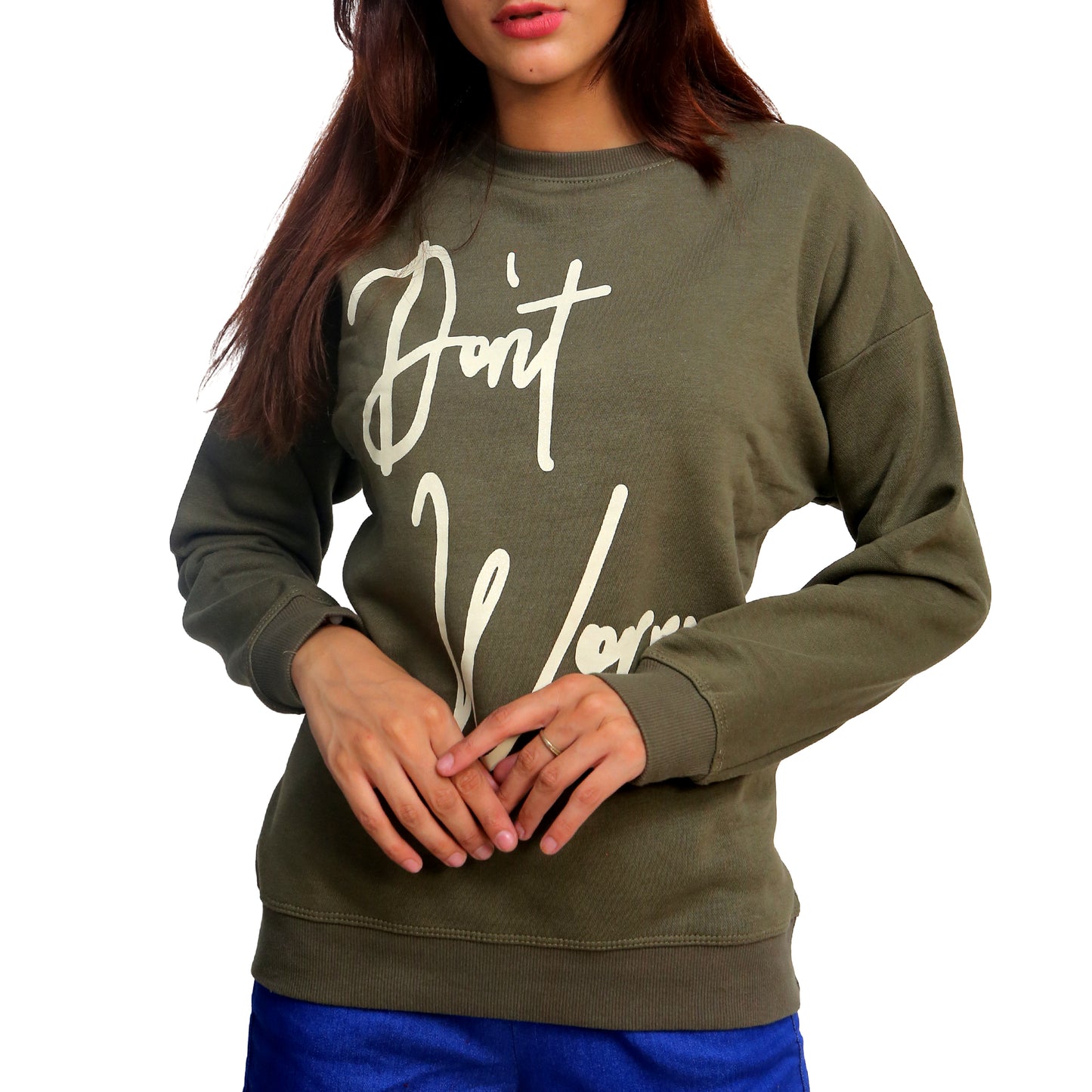 Don't Worry Sweatshirt STW-2030