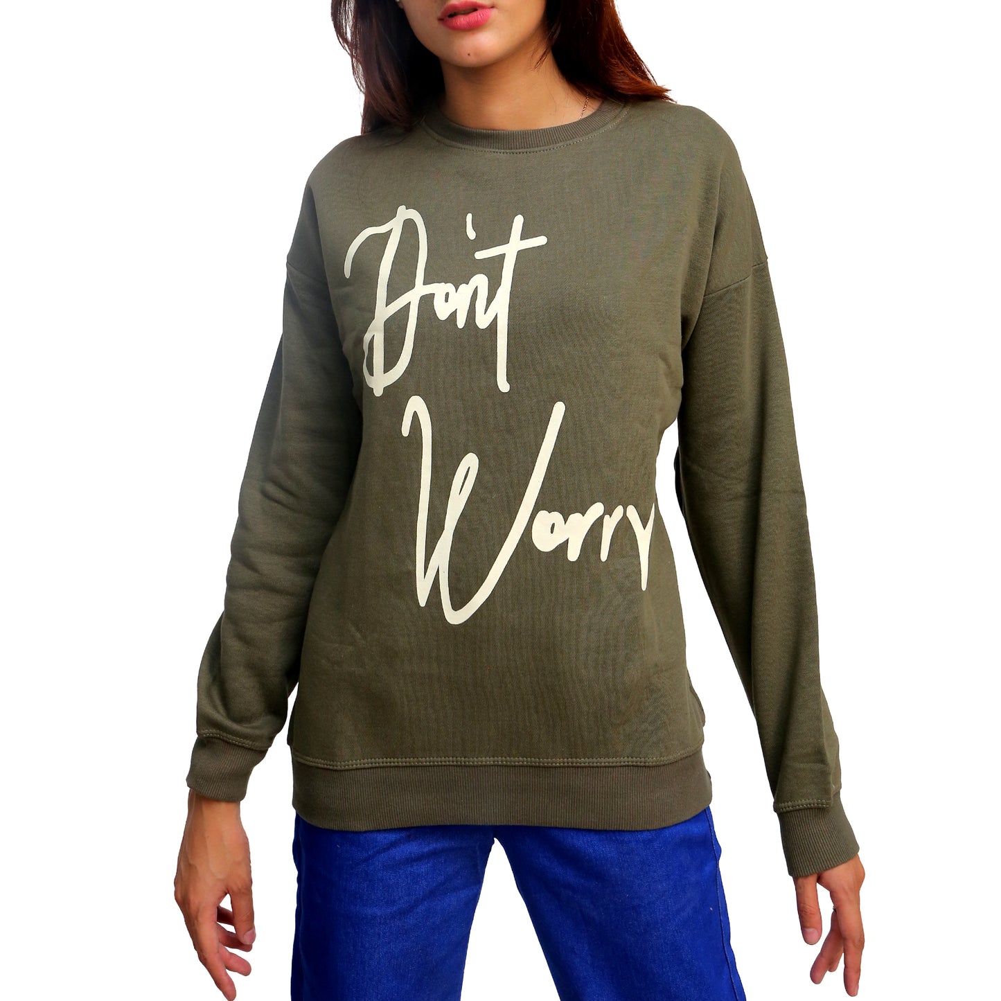 Don't Worry Sweatshirt STW-2030