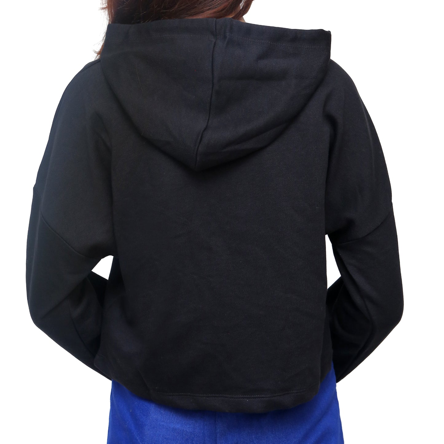 Edgy Hooded Crop Top STW-2005