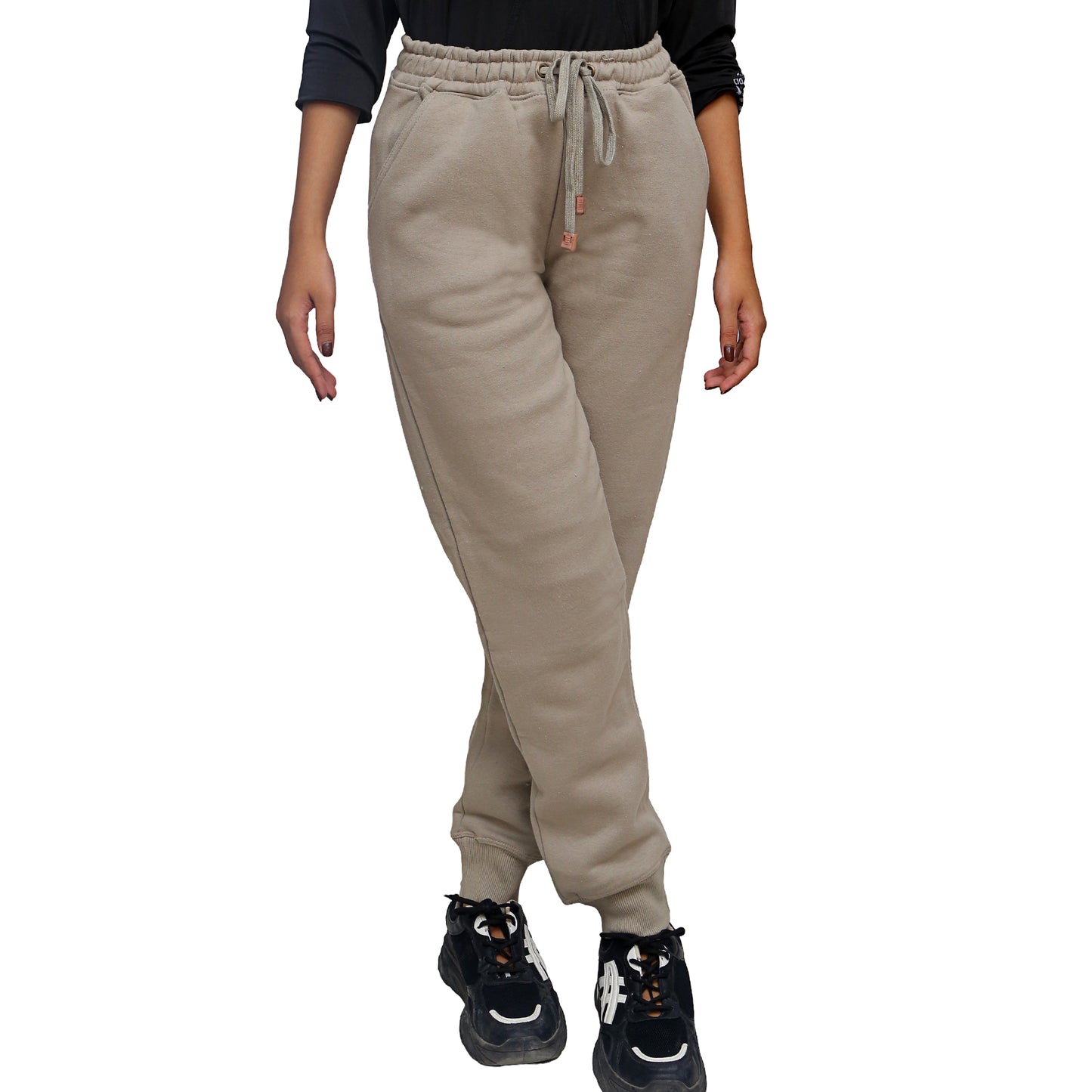 Essential Beige Sweatpants STW-058T