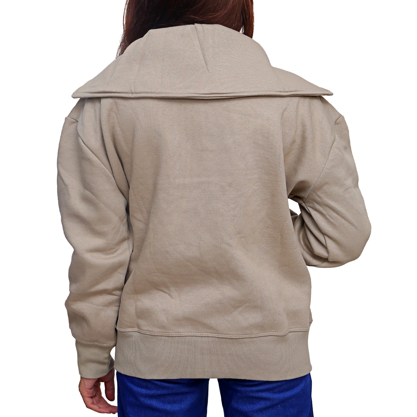 Essential Beige Sweatshirt STW-058S