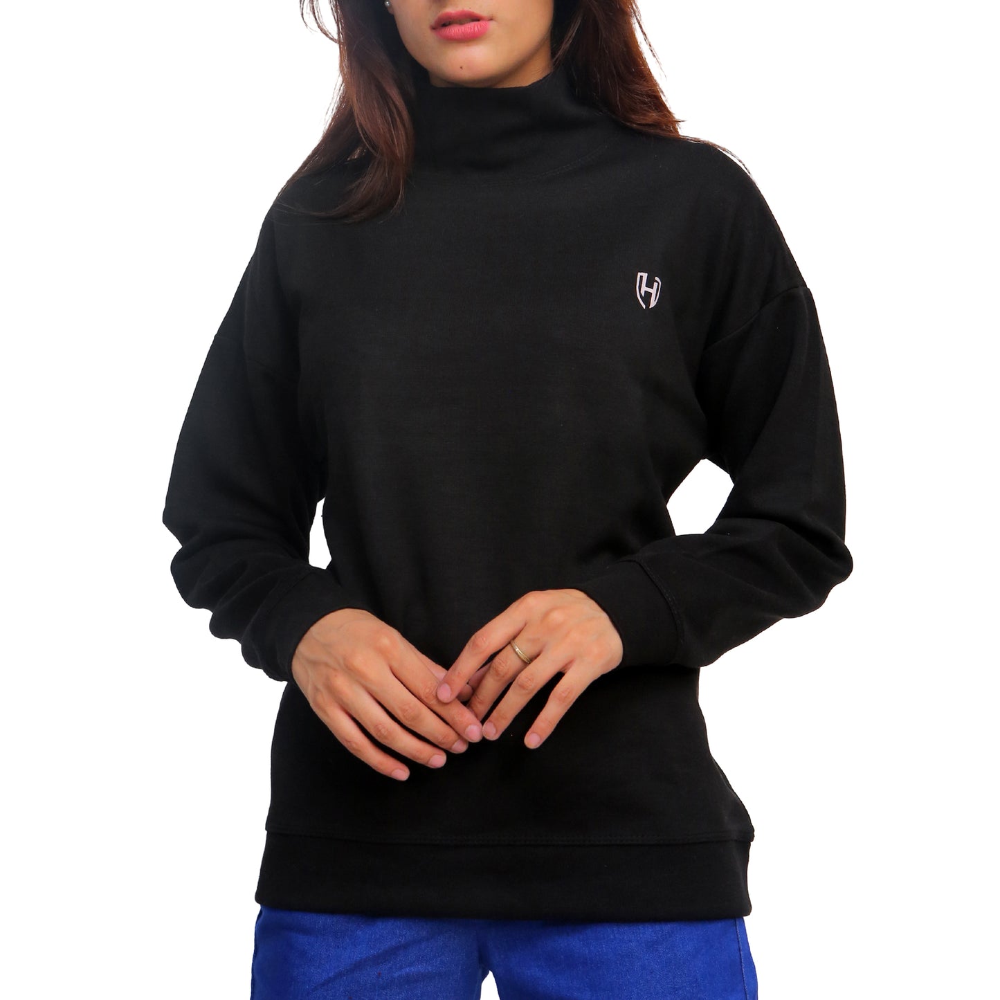 Essential Black Jumper STW-2026S