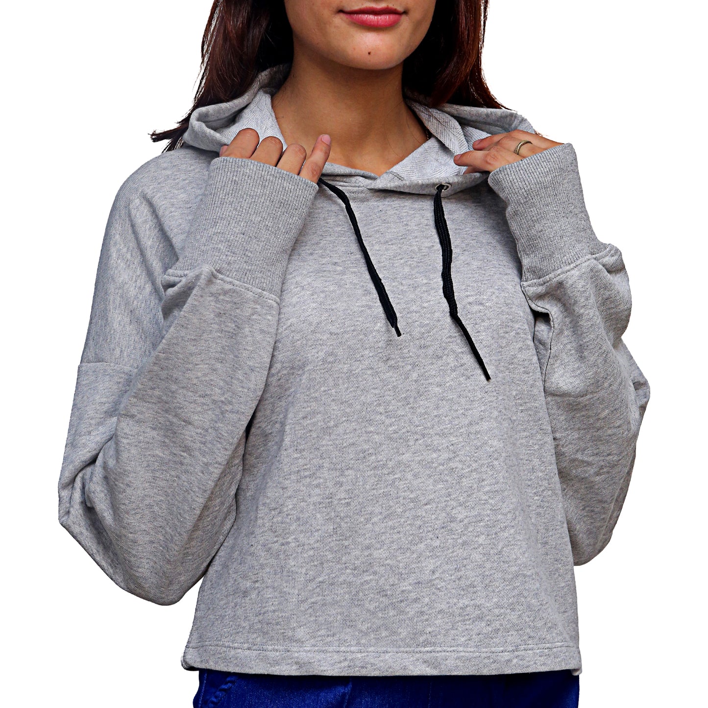 Hooded Crop Top STW-2005