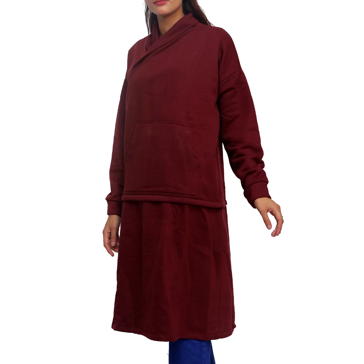 Oversized Sweatshirt Dress STW-2016