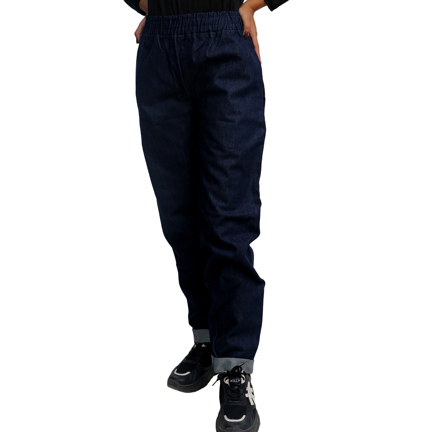 Navy Denim Pants SWD-3001