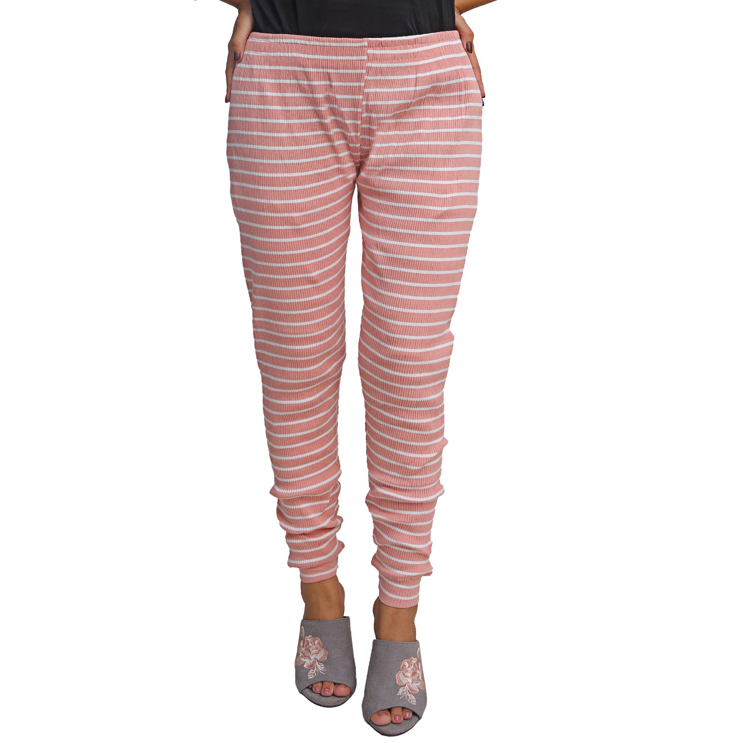 Pink Striped Leggings STW-2024T