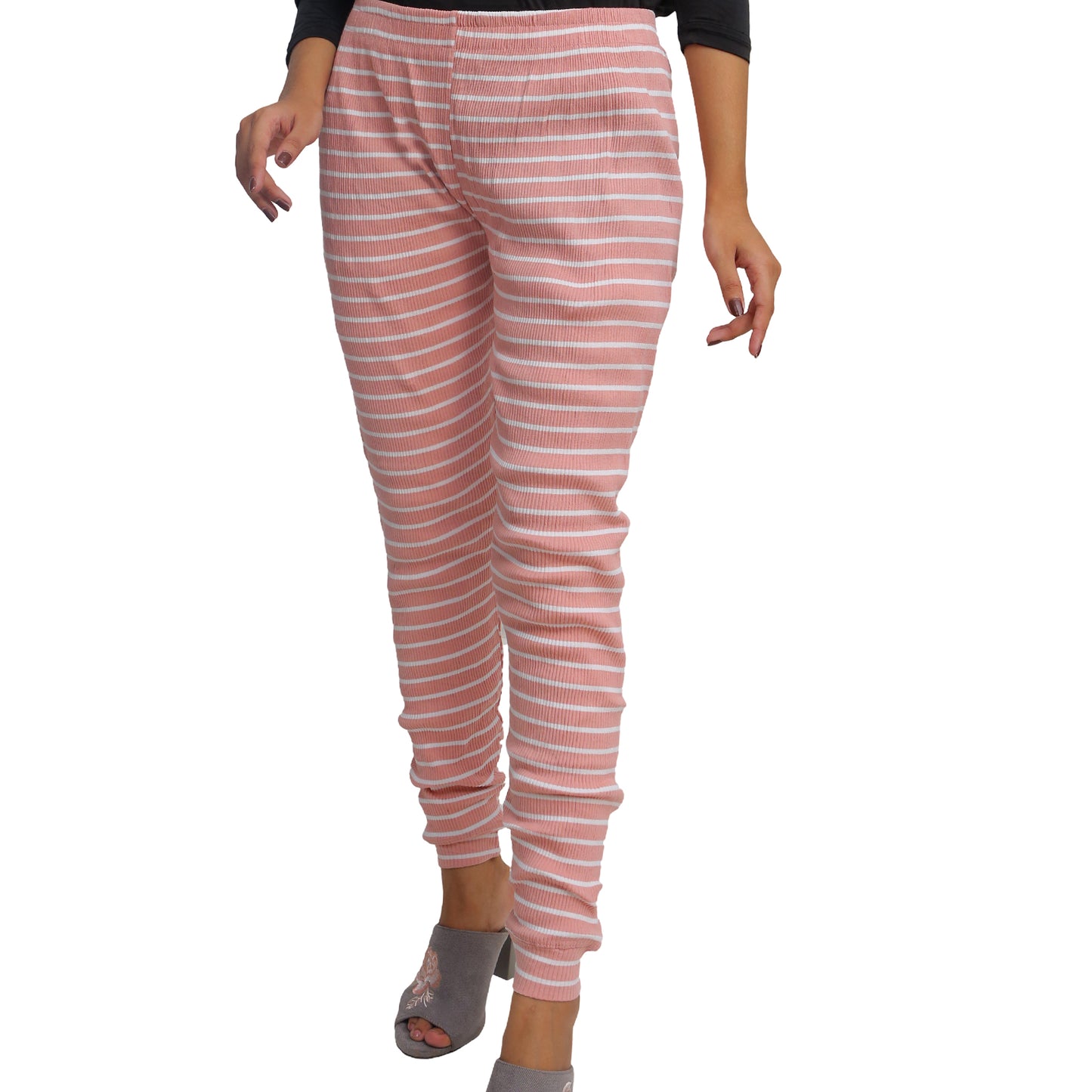 Pink Striped Leggings STW-2024T