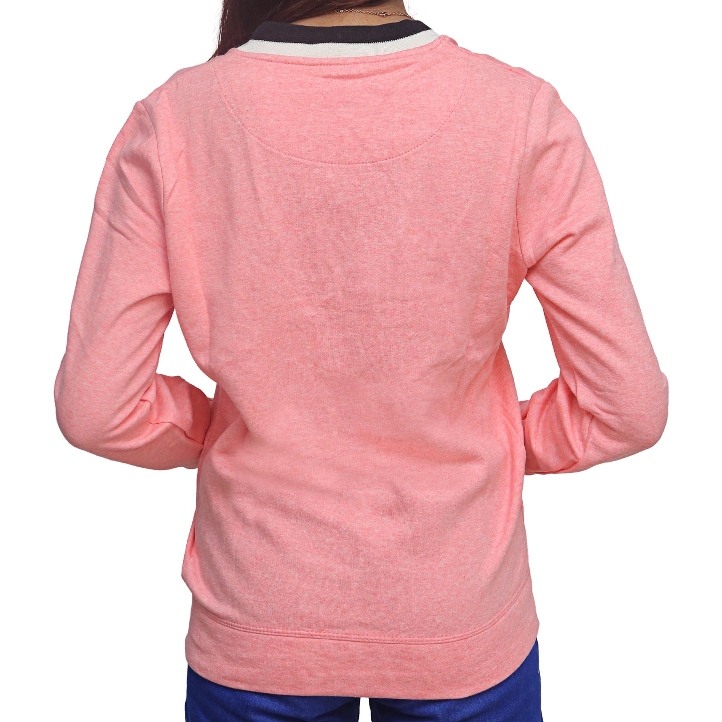 Pink Zip-Up Cardigan STW-2010