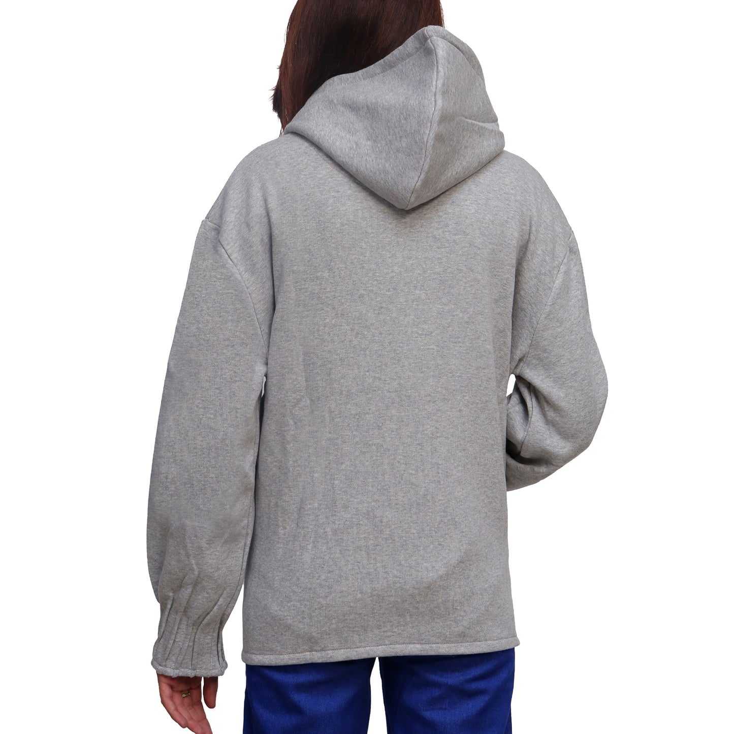 Pleated Sleeve Hoodie STW-055S