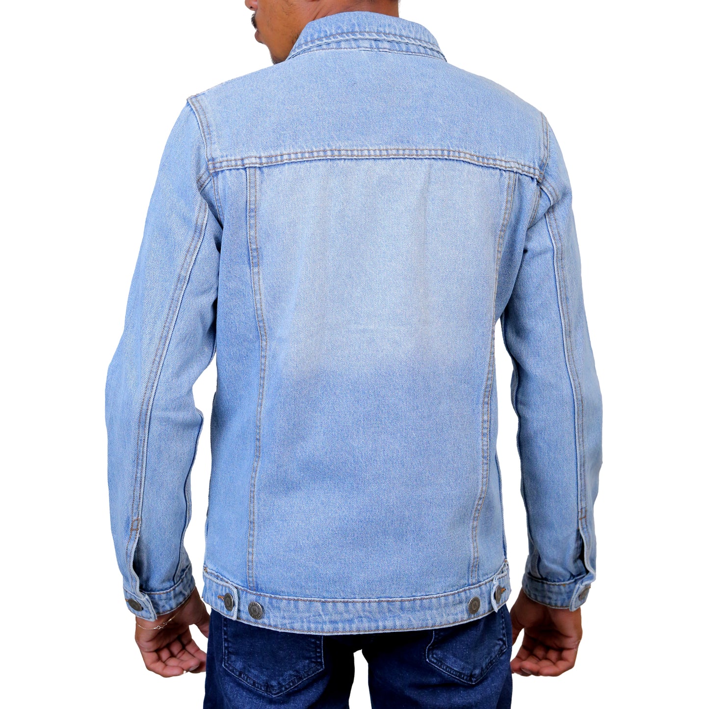 Ripped Denim Trucker STMD-3052