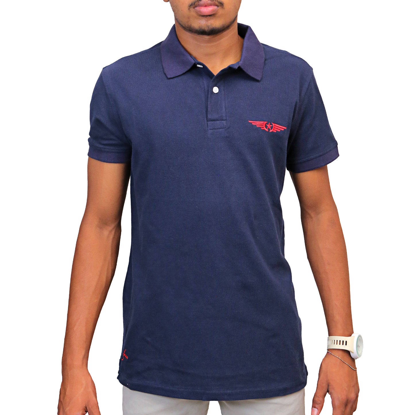 Modern Navy Polo STM-082