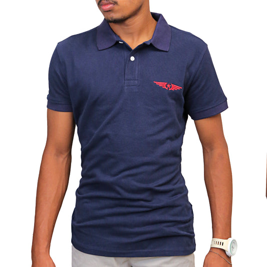 Modern Navy Polo STM-082