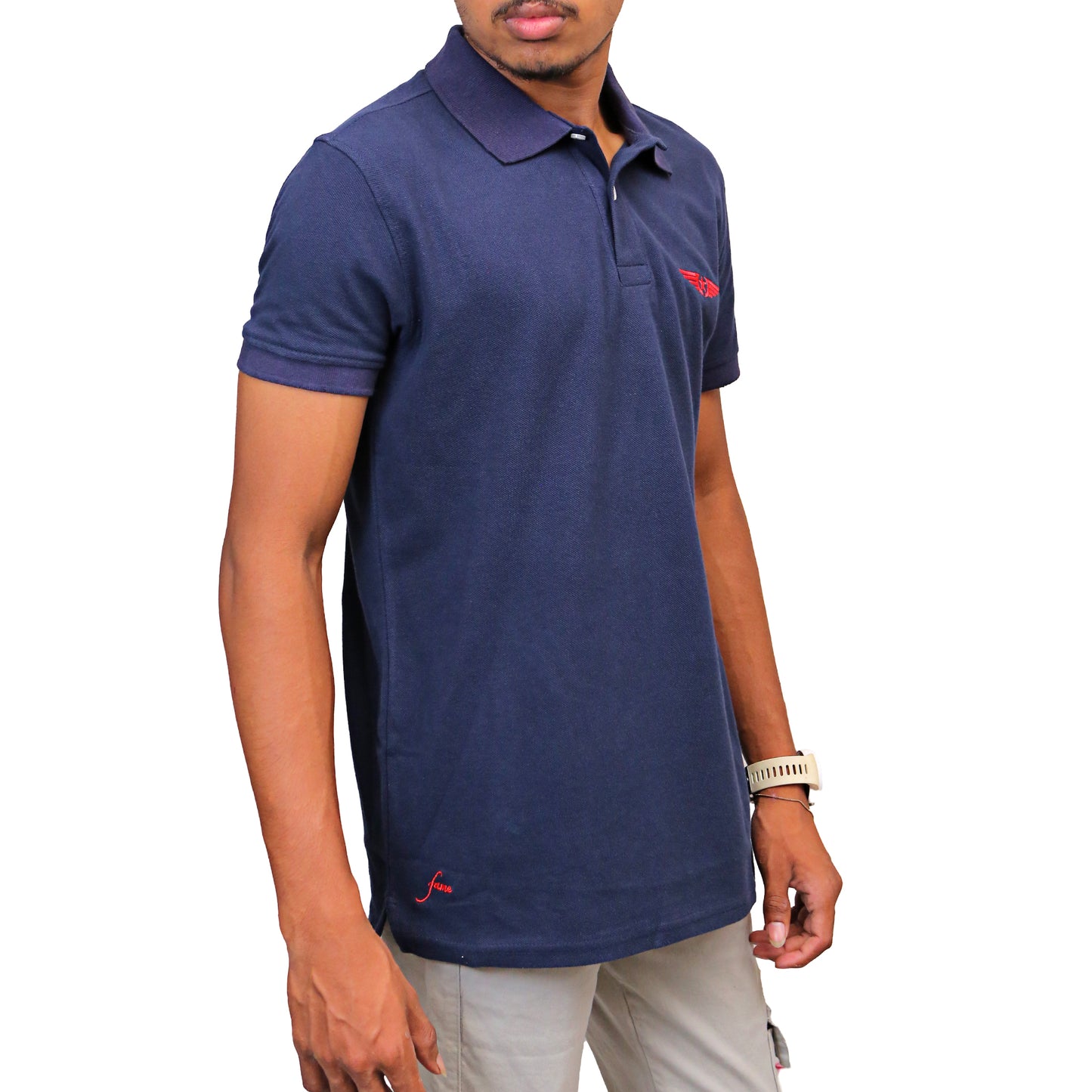 Modern Navy Polo STM-082