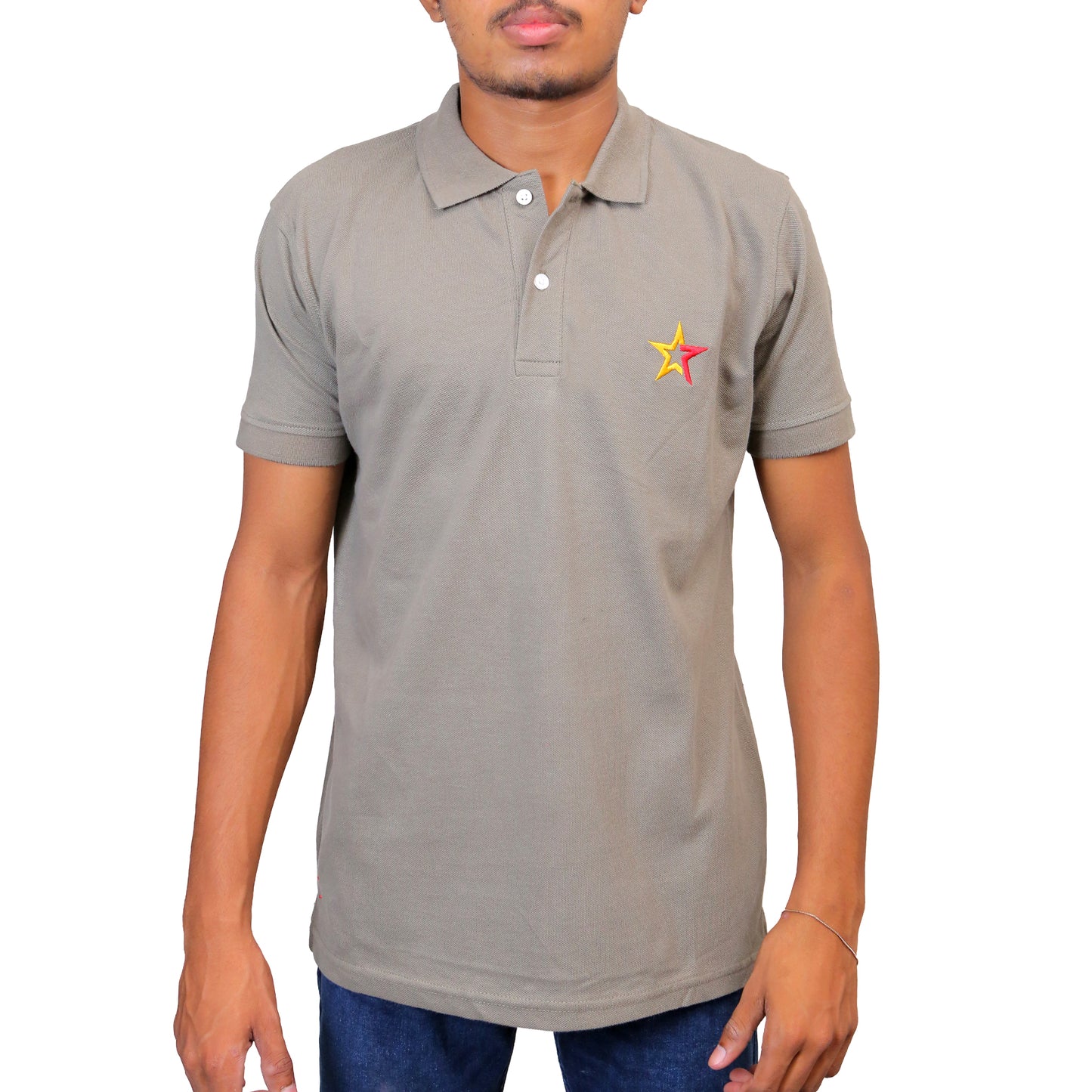 Stylish Olive Polo STM-084