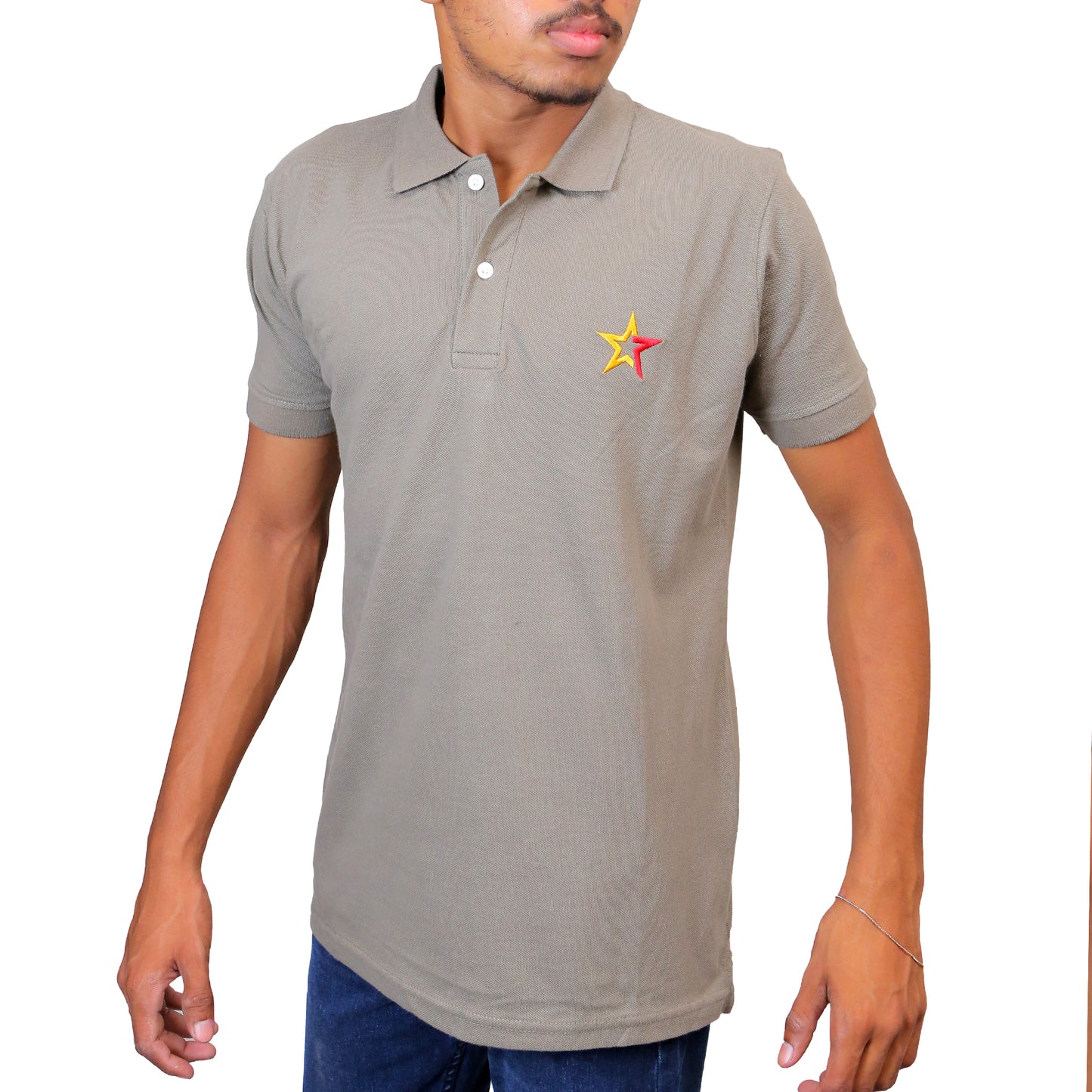 Stylish Olive Polo STM-084