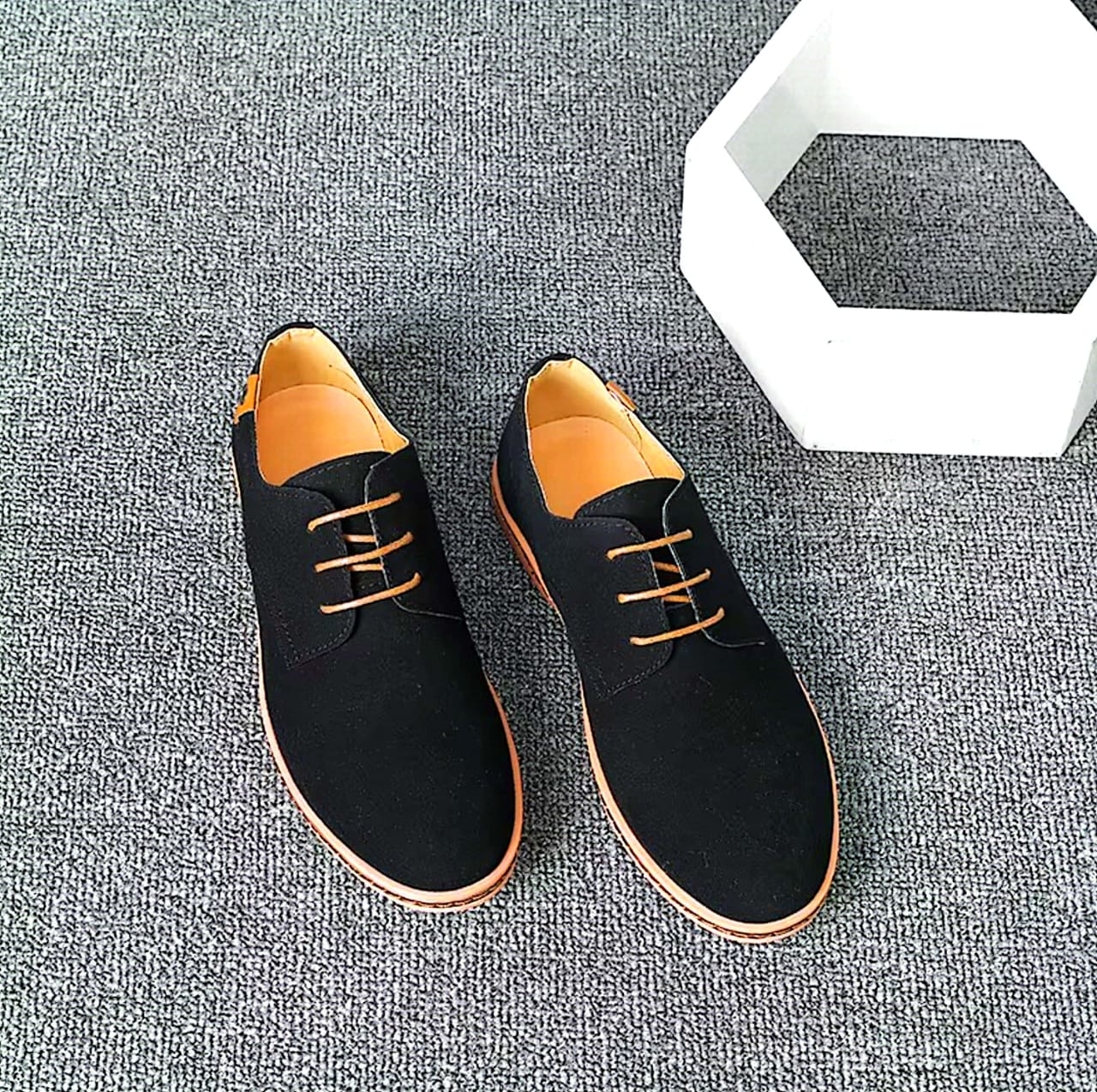 Black Suede Oxfords